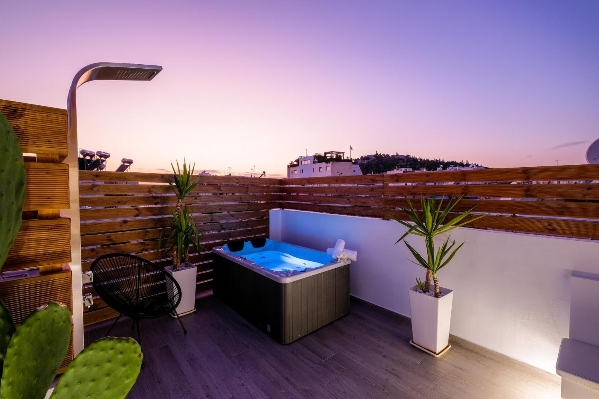 شقة Acropolis View With Jacuzzi أثينا المظهر الخارجي الصورة